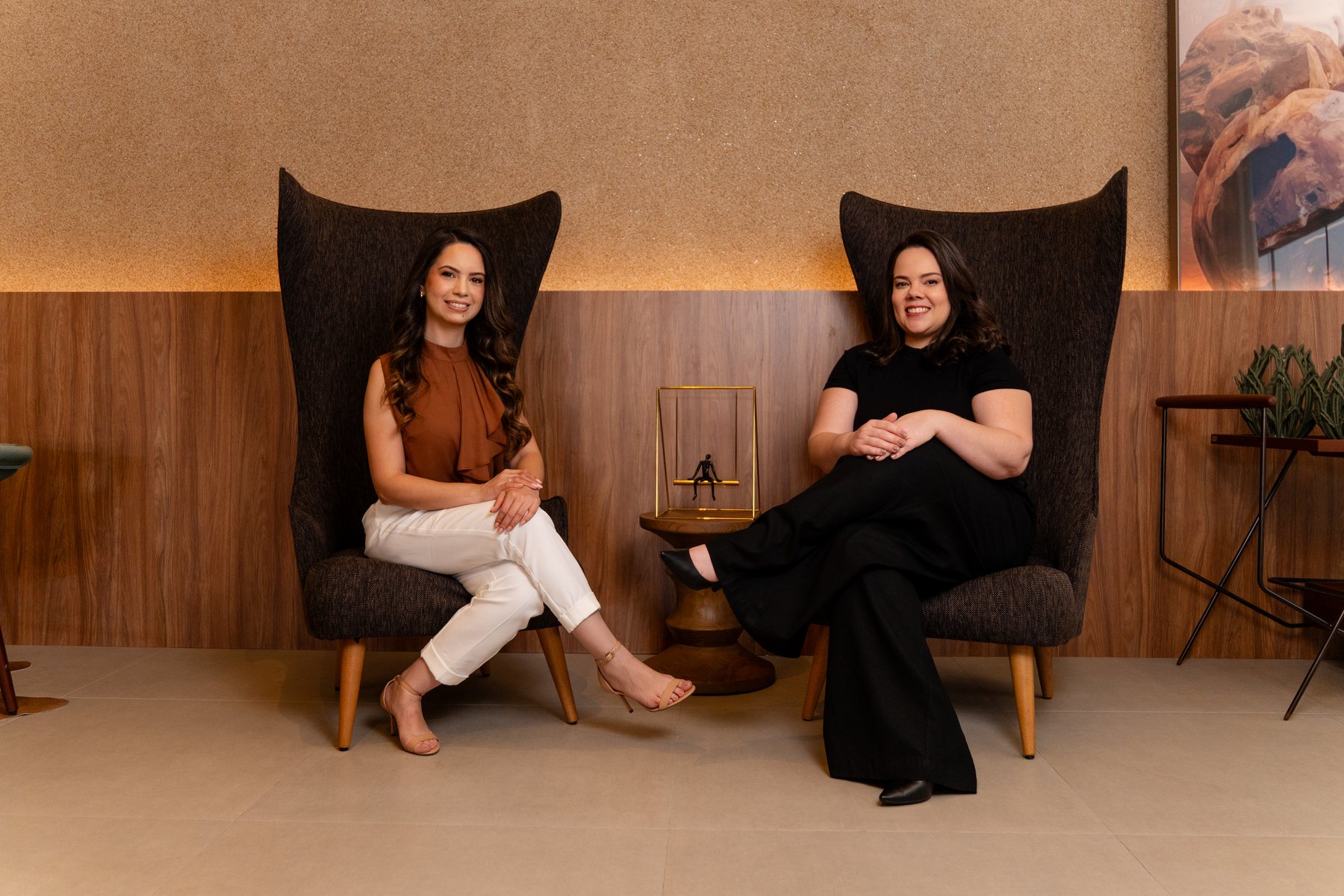 Flavia Kriki de Andrade e Taís Roberta Gaio Paton, sócias da Kriki & Paton